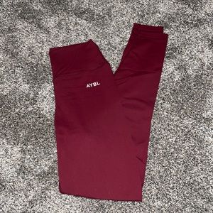 Mauve Wine AYBL Core Leggings